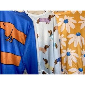 Sweatshirts Dachshund Daisy Wiener Dog Shirts 3x/2x MEASURE yourself Lot of 3